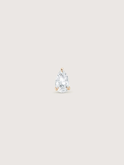 Pear Diamond Earring (Yellow Gold)