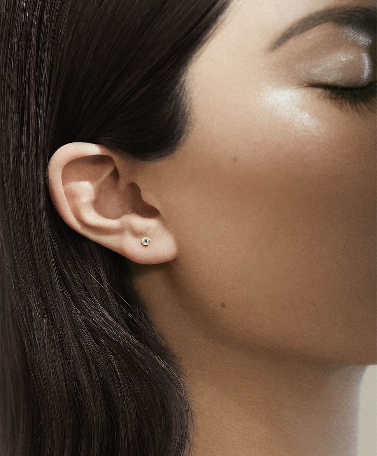 Diamond Stud (White Gold) - Image 4