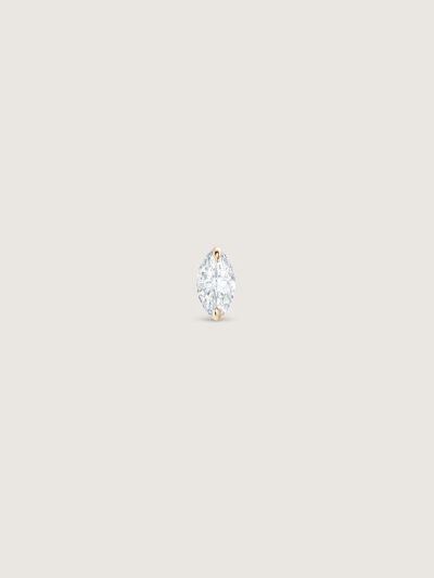 Marquise Diamond Earring (Yellow Gold)